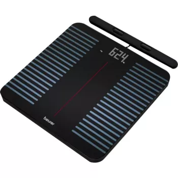 Beurer BF 990 - Báscula de persona, pantalla digital, pantalla de matriz de puntos, diseño LED, hasta 180 kg de capacidad (10379)