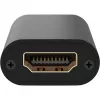 Goobay 58491 amplificador de señal HDMI, 4K @ 30 Hz, HDMI 1.4, hasta 40 m, negro