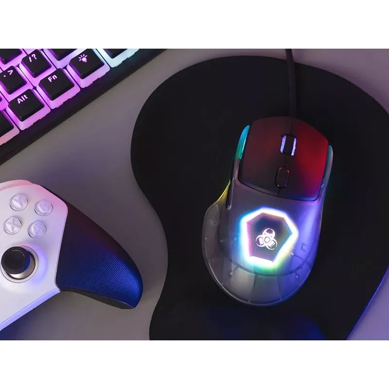 Ratón Tracer 47400 Gamezone Neon RGB USB
