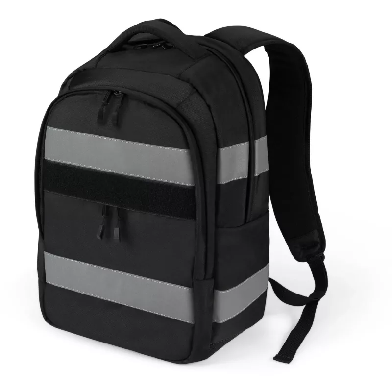 Mochila DICOTA Hi-Vis V2 Negra 320x220x455mm PET TPU