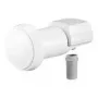 Wentronic Goobay LNB universal single, blanco-gris - LNB digital para SAT (DVB-S2) para 1 usuario (recepción 4K/HDTV/3D) (67269)