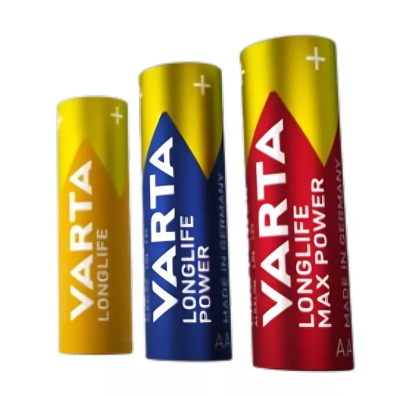 Pilas alcalinas AA Varta LONGLIFE Cube pack de 12 (modelo 04106 301 132)