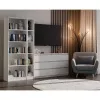 Estantería top e shop REGAŁ R25 25 cm blanca – estantería de una pieza