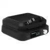 Gofrera Adler AD 3087 — gofrera eléctrica belga, 2200 W, 2 placas rectangulares 9×17 cm, negra