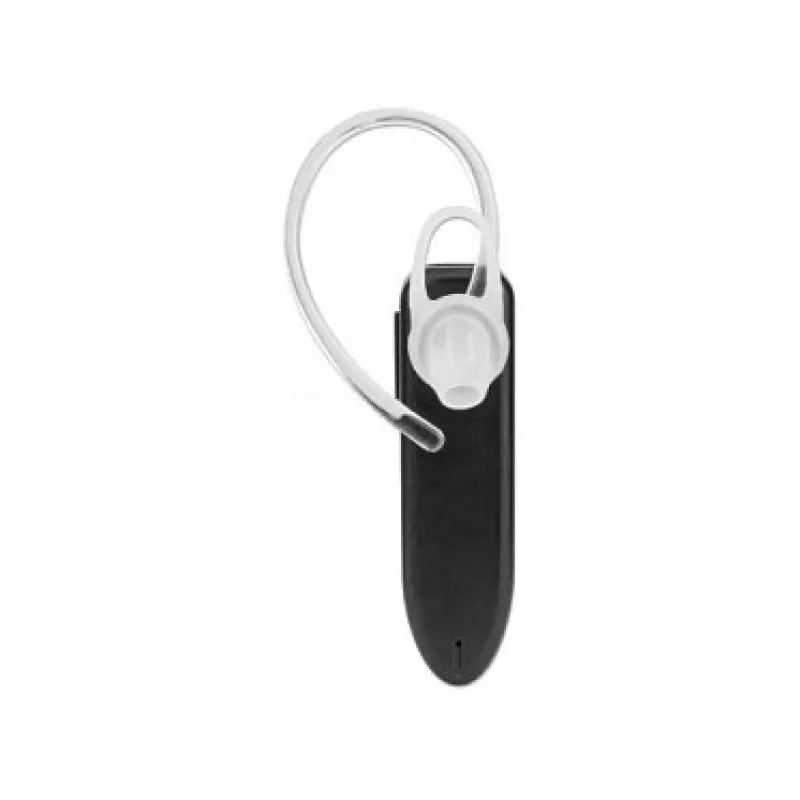 Manhattan Auricular Bluetooth de un solo oído, micrófono omnidireccional, controles integrados, negro, 10 horas de uso, alcance 10 m, cable de carga USB-A incluido, Bluetooth v4.0, 3 años de garantía