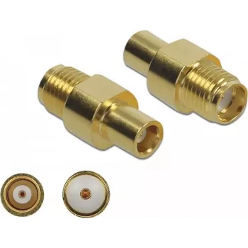 Adaptador de cable DeLOCK 89958 SMA MCX oro