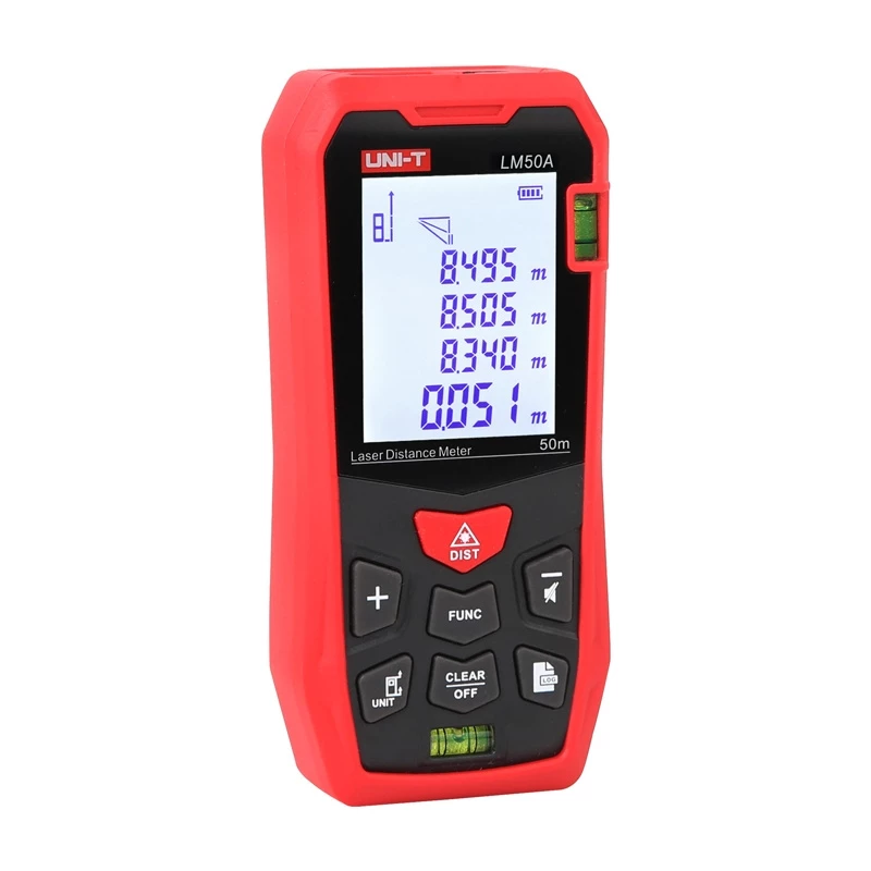 UNI-T LM50A Medidor láser de distancia, 50 m