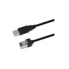 Newland CBL026U Cable adaptador RJ-45 USB-A Negro 2 m