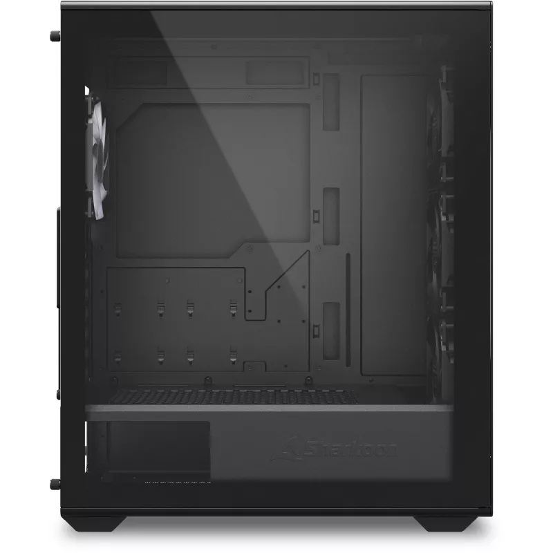 Caja de ordenador Sharkoon VK4 Rainbow ATX negra