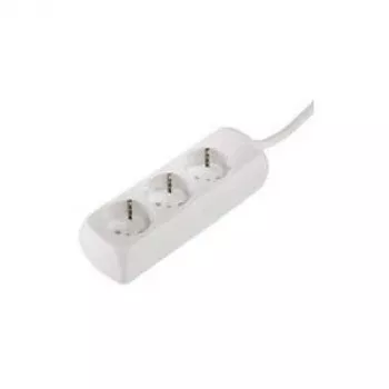 Hama 00108842 protector contra sobretensiones blanco 3 tomas AC 230 V 5 m