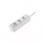 Hama 00108842 protector contra sobretensiones blanco 3 tomas AC 230 V 5 m