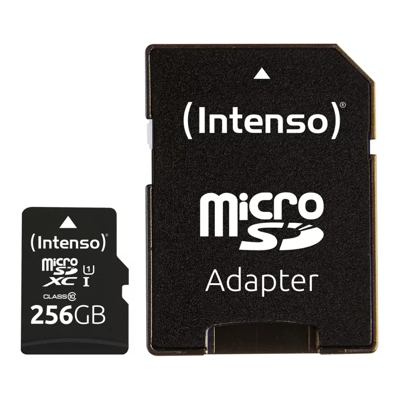 Memoria flash Intenso 256GB UHS-I tarjeta MicroSD