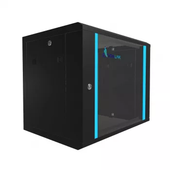 Armario de pared Extralink Extralink Armario rack 9U 600x450 Negro