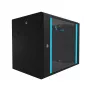Armario de pared Extralink Extralink Armario rack 9U 600x450 Negro