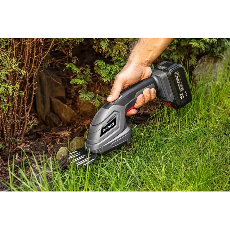Cortasetos eléctrico GRAPHITE 58GE119, Peso 1,09 kg, Profundidad de corte 265 mm
