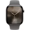 Apple Watch S10 titanio natural correa deportiva gris piedra M/L GPS + Cellular 46mm MWYA3QF/A 2024