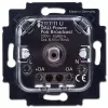 Regulador de giro empotrable Busch-Jaeger 2117/11 U, 230 V AC, 50–60 Hz, negro
