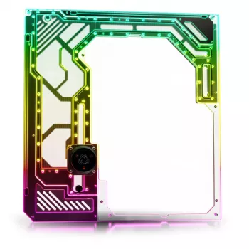 Panel lateral de carcasa Singularity Spectre 4 Aevum Dual Loop Panel lateral acrílico claro negro