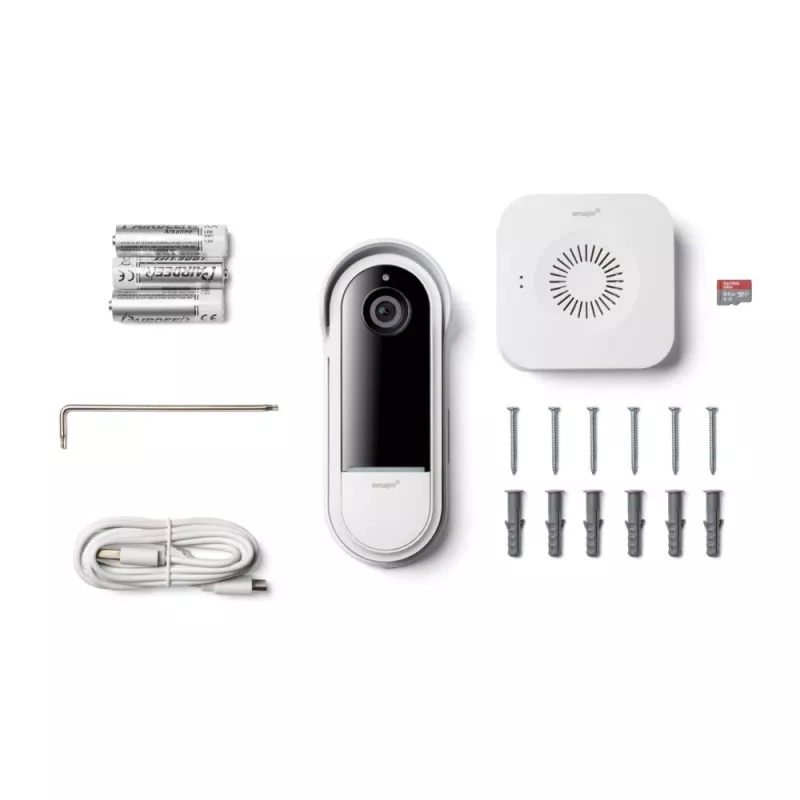 Timbre de puerta Omajin by Netatmo OVD-01-EU negro blanco