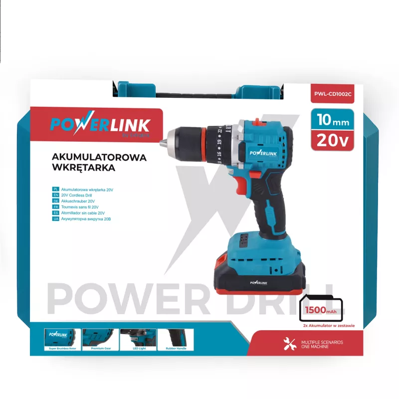 Extralink EX.25210 Atornillador-taladro a batería
