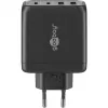 Goobay 64817 Cargador para dispositivos móviles auriculares - smartphone - tablet negro carga rápida AC interior (64817)