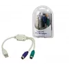 Adaptador LogiLink USB - 2x PS/2 AU0004A