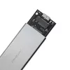Carcasa de aluminio QOLTEC 51833 para SSD M.2, SATA a USB 3.0, compatible hasta 2 TB