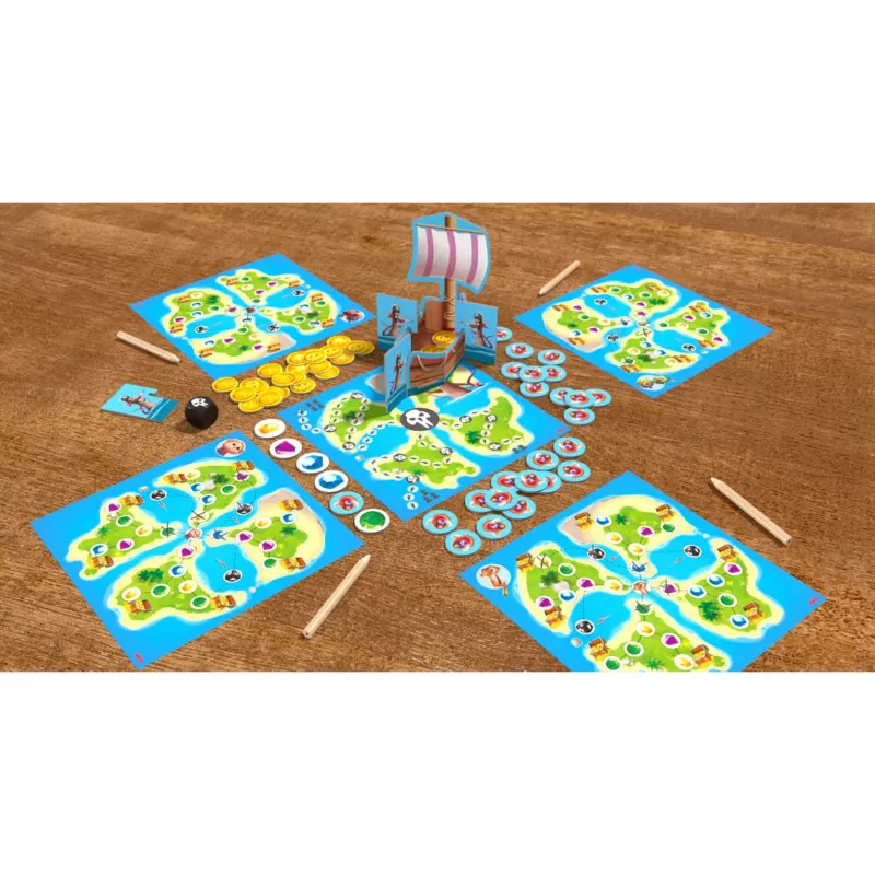 Mapa del tesoro Ahoi, juego de mesa