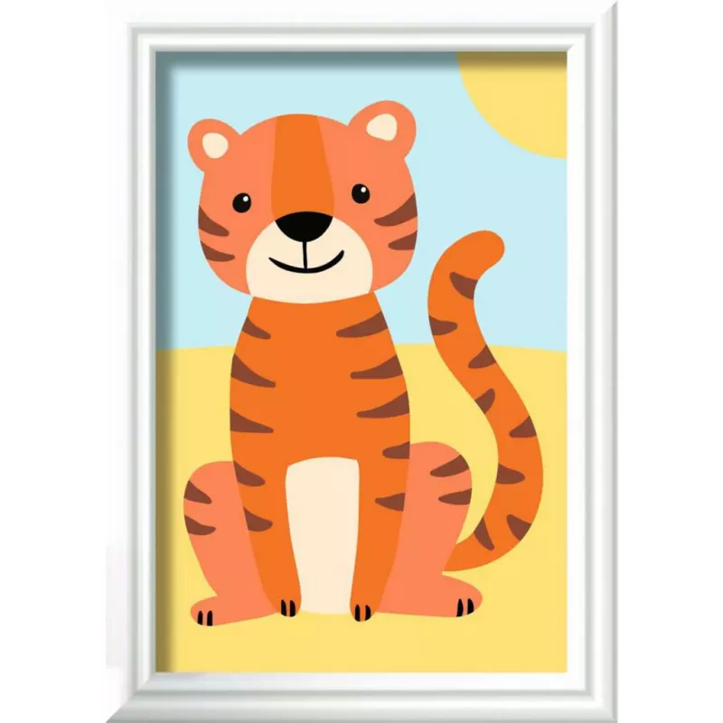 CreArt – Pequeño tigre, pintura
