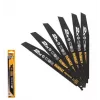 Hoja de sierra de calar/caladora/sable DeWalt DT2408L-QZ hoja de sierra de calar acero alto carbono (HCS) 5 uds.