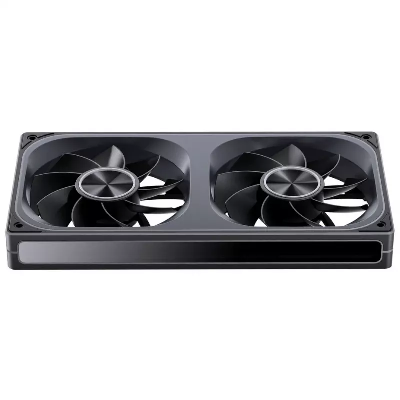 Jonsbo ZA-240 Infinity Mirror ventilador ARGB PWM de aspas invertidas, 240 mm, negro