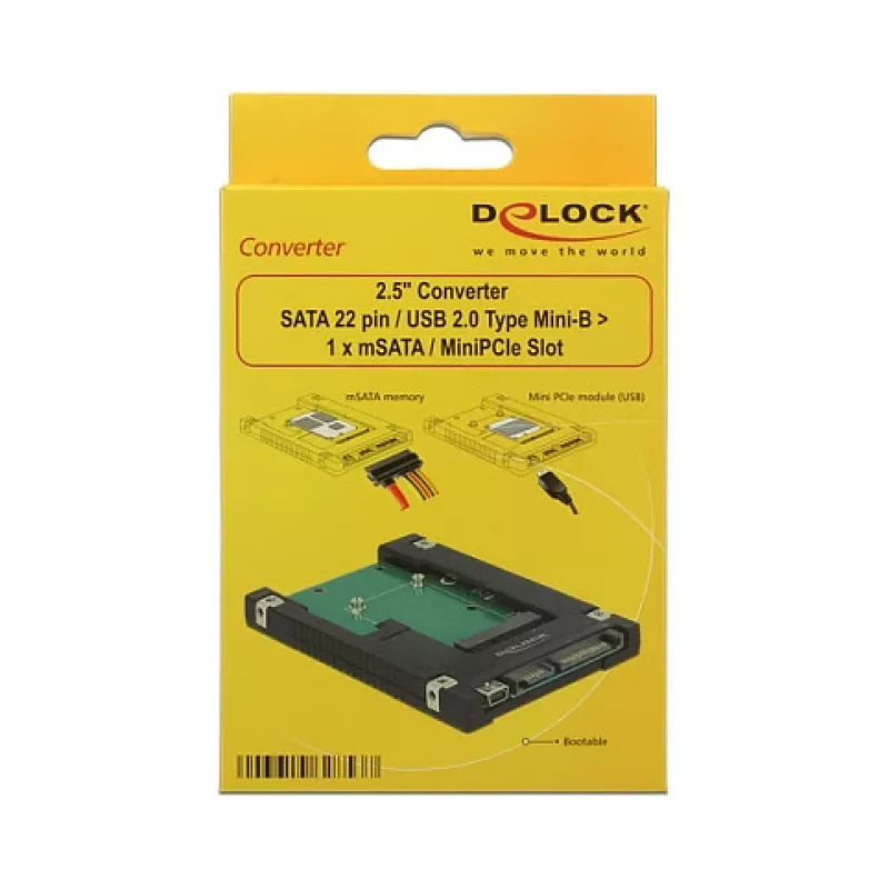 Adaptador SATA USB 2.0 interno DeLOCK 62853
