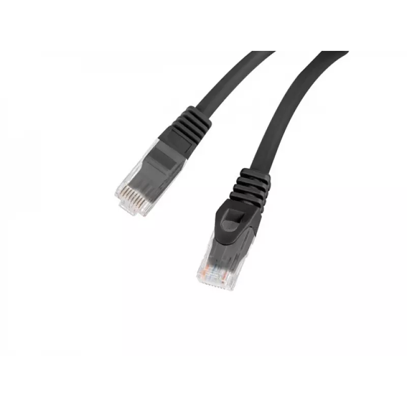 Cable de red LANBERG PCU6-10CU-0050-BK Cat6 U/UTP RJ-45 0,5 m negro