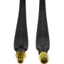 ALLNET ANT-CAB-RSMA-RSMA-40-W cable coaxial 0,4 m RP-SMA negro (ANT-CAB-RSMA-RSMA-40-W)