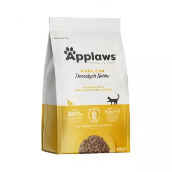 APPLAWS Adult Chicken - Comida seca para gatos - 400 g