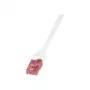 LogiLink Cable de red CAT6 UTP PIMF AWG 1m Blanco (CQ2031U)
