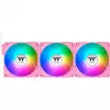 Ventilador de caja Thermaltake CT120 EX ARGB 120mm rosa pack de 3