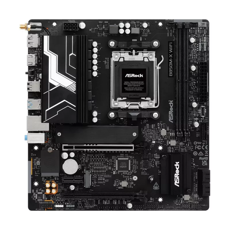 Placa base ASRock B850M-X WiFi R2.0 AMD B850 AM5 Micro-ATX