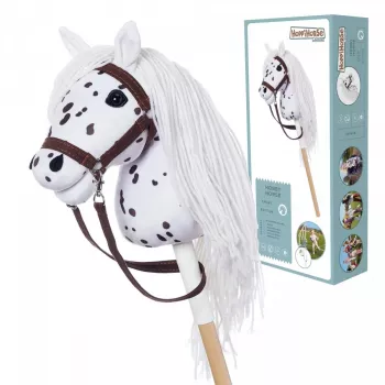 Caballo de palo HOPPIHORSE Hobby Horse A4 Leopard
