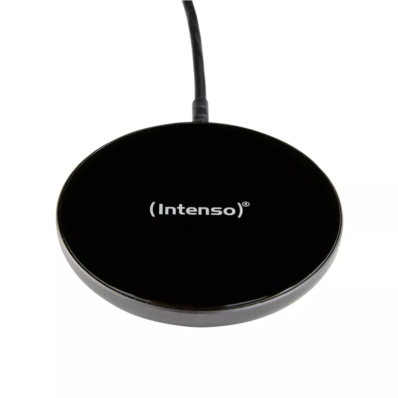 Intenso MB1 smartphone negro USB carga inalámbrica carga rápida interior