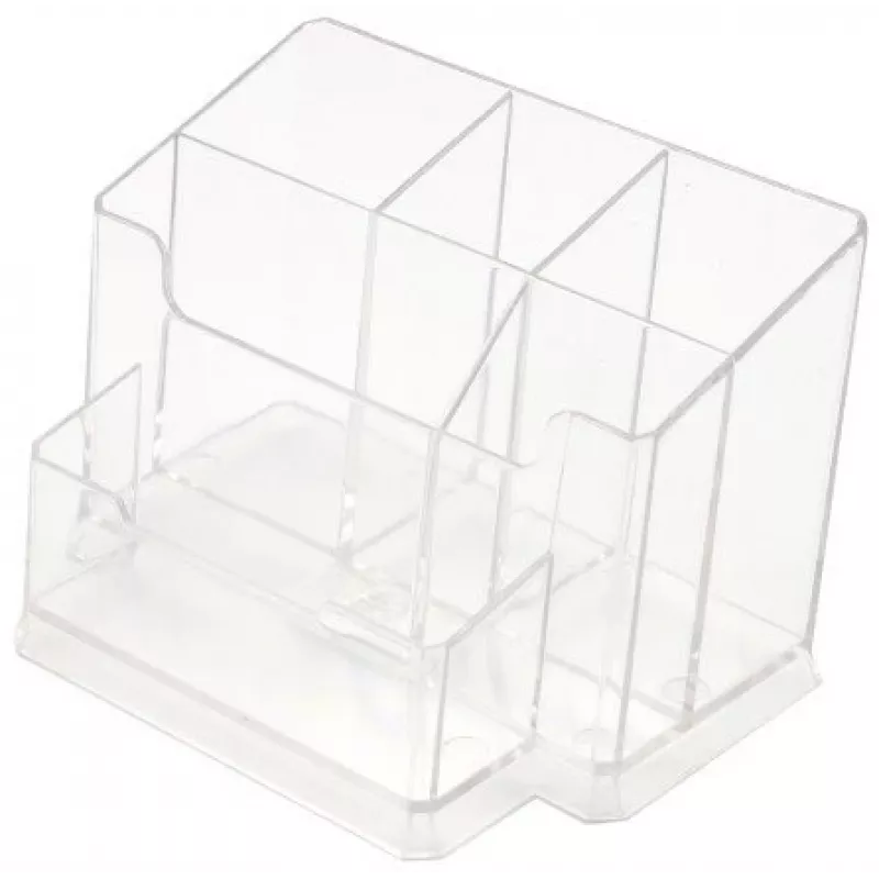 Estuche Forpus, transparente, vacío, compartimento 6 1005-016