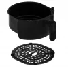 Freidora de aire Adler AD 6312 — 2,5 L, 1600 W, negra, 80–200 °C, temporizador de 60 minutos