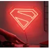 Luz LED de neón para pared Paladone Superman PP14478SMTVN, letrero de pared decorativo