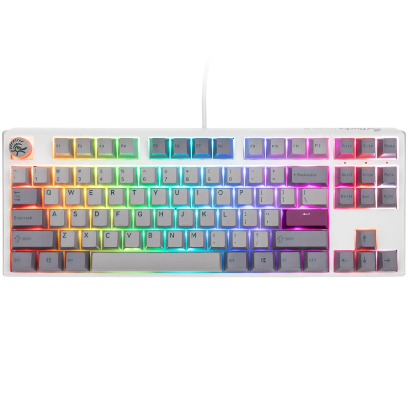 Teclado Ducky One 3 TKL Mist Gris Gaming USB US English
