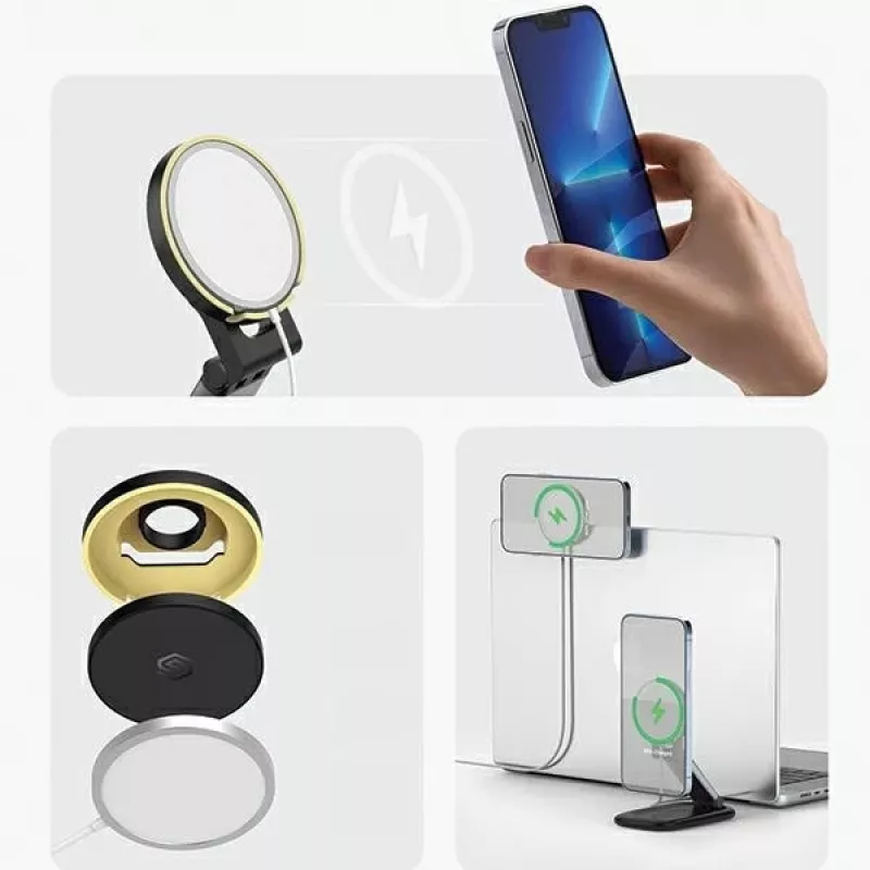 Soporte magnético SODI BM-310 negro MagSafe para dispositivos móviles