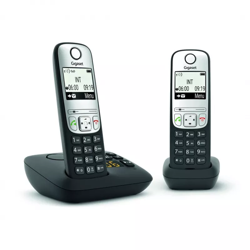 Teléfono inalámbrico Gigaset A690 A Duo negro