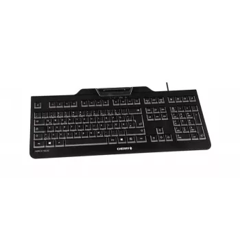 CHERRY KC 1000 SC teclado USB QWERTZ suizo negro