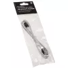Cable de extensión BitFenix Alchemy 4 pines ATX12V, 45 cm, mallado - blanco