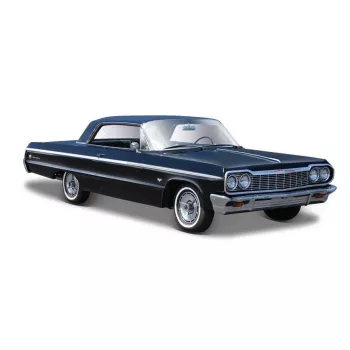 Modelo composite Chevrolet Impala 1964 1/24 azul