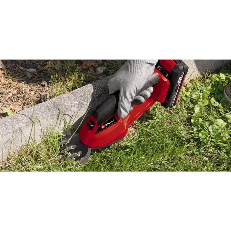 Tijera cortacésped a batería Power X-Change GC-CG 18/1 Li-Solo, 18 voltios (roja/negra, sin batería ni cargador)